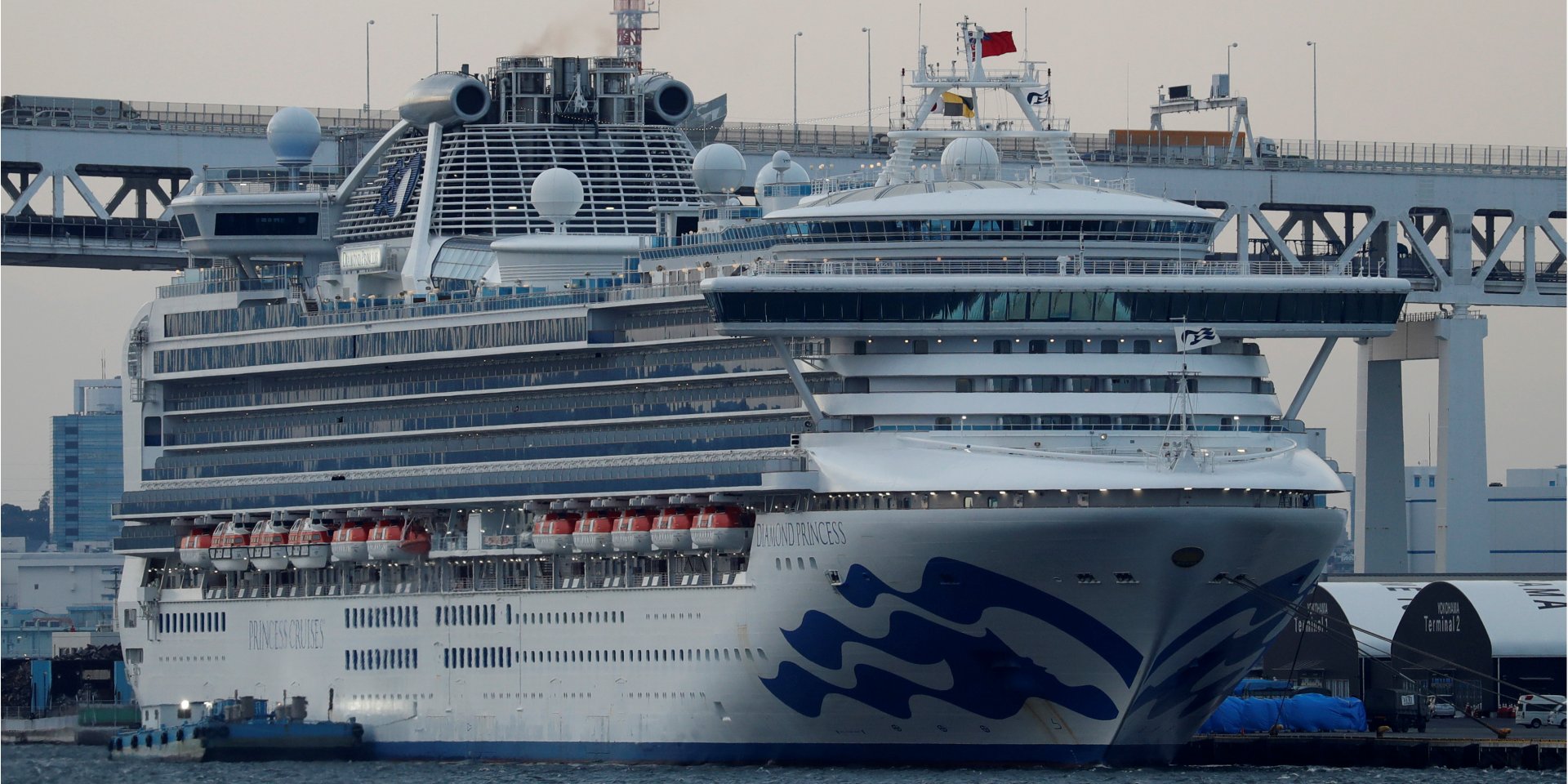 Круизный лайнер Diamond Princess (Фото: REUTERS/Kim Kyung-hoon)