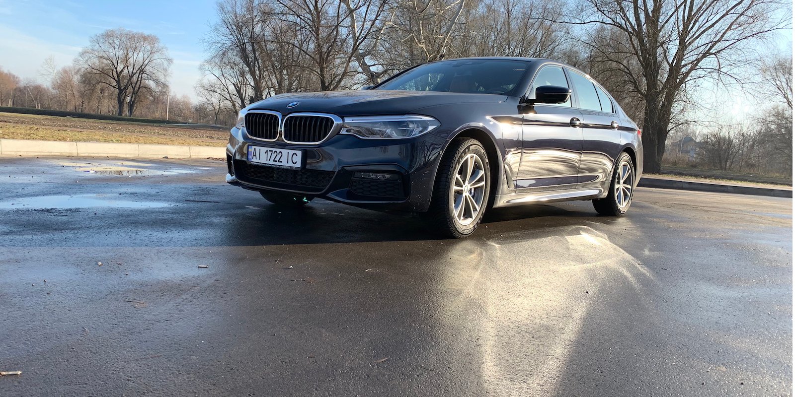 Тест-драйв гибридного седана BMW 530e (Фото: НВ)