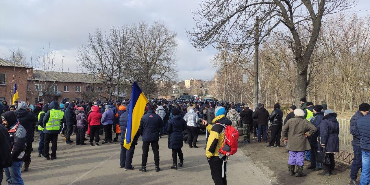 Акция протеста в Полтавской области (Фото: Полтавщина)