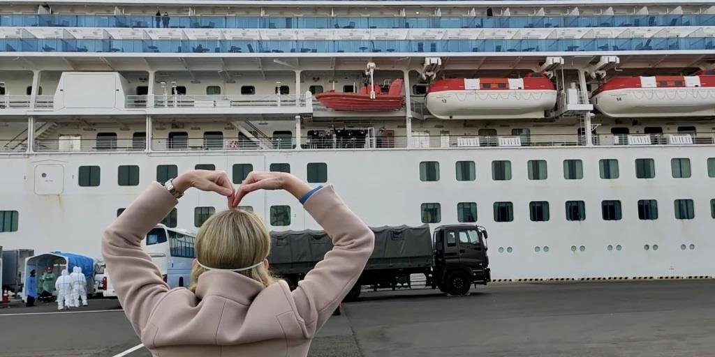 Украинцев еще не выписали из больницы (Фото: Princess Cruises via REUTERS)