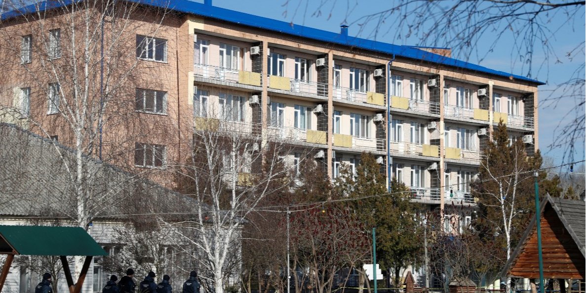 Санаторій в Нових Санжарах (Фото: Віктор Ляшко / Facebook)