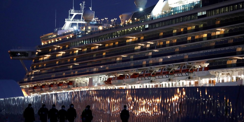 Всього на лайнері Diamond Princess захворіли четверо українців (Фото: Kim Kyung-Hoon / Reuters)
