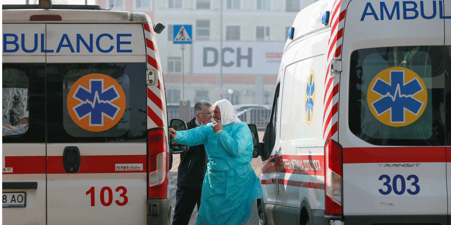 В Днепре определили госпитальную базу для приема потенциальных больных коронавирусом (Фото: REUTERS/Gleb Garanich)