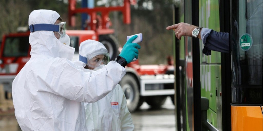 Количество случаев заражения превысило 111 тысяч (Фото: REUTERS/David W Cerny)