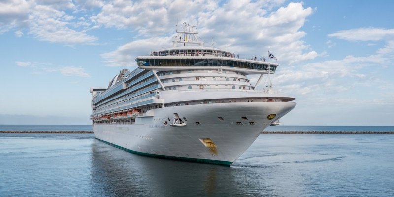 У троих пассажиров Golden Princess подозревают коронавирус (Фото: cruiseindustrynews.com)