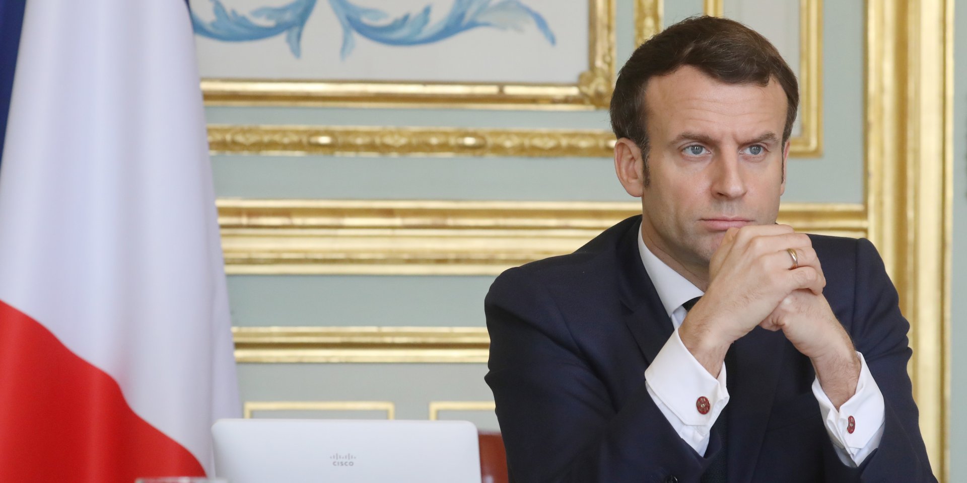 Эммануэль Макрон (Фото: Ludovic Marin/Pool via REUTERS)