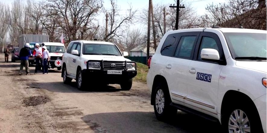В ОБСЕ заявили о нарушении свободы перемещения патрулей СММ (Фото: ОБСЕ)