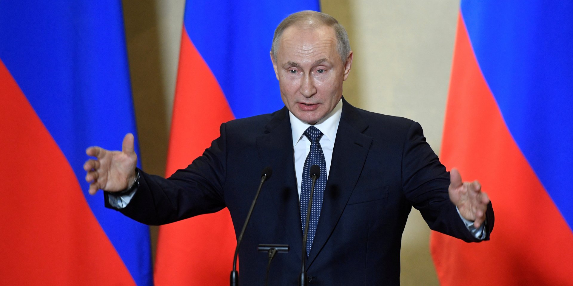 Владимир Путин (Фото: Alexander Nemenov/Pool via REUTERS)