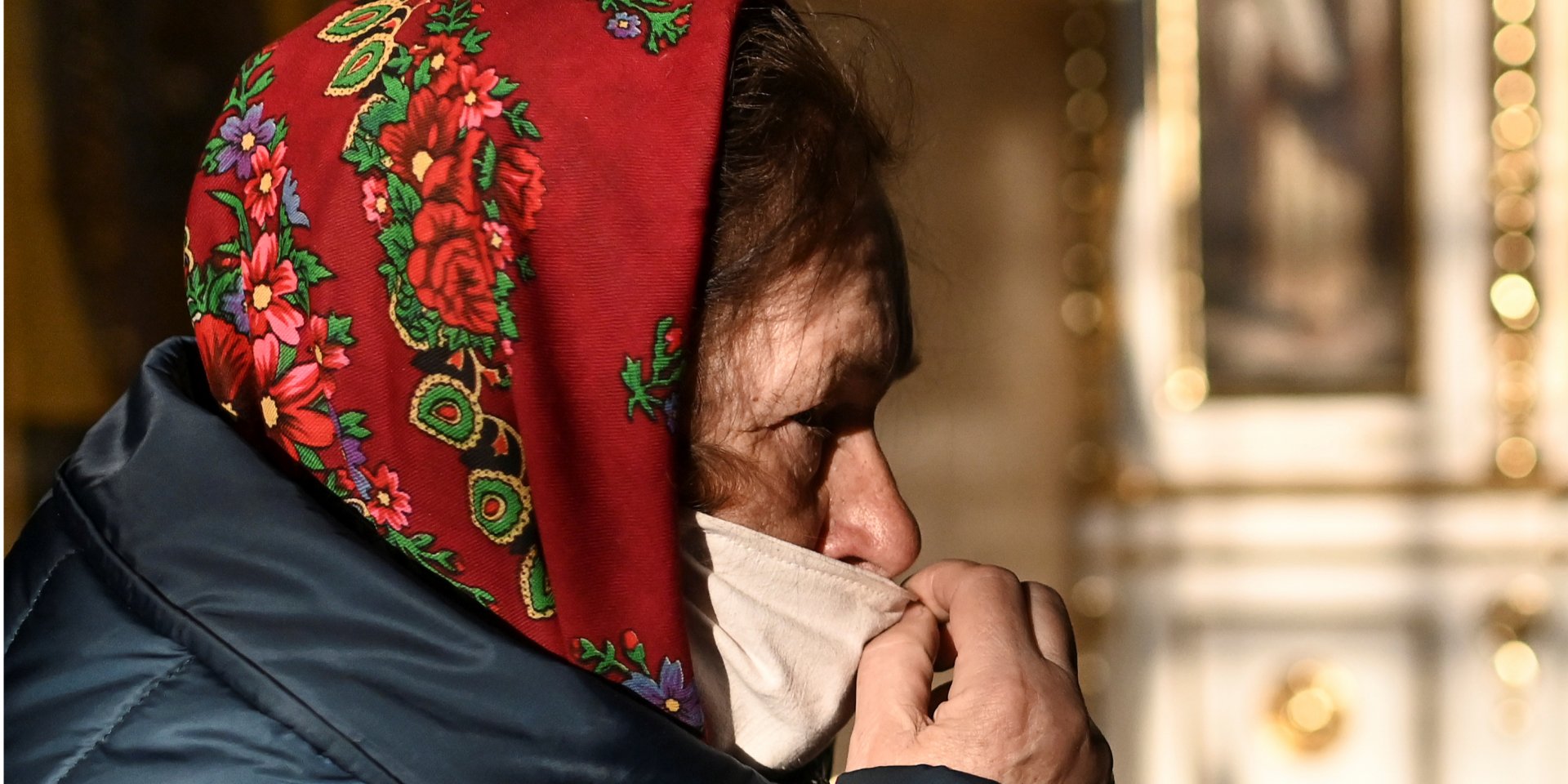 УПЦ&nbsp;МП в&nbsp;Миколаївській області агітує йти до&nbsp;церкви на&nbsp;Великдень (Фото: REUTERS / Alexey Malgavko)