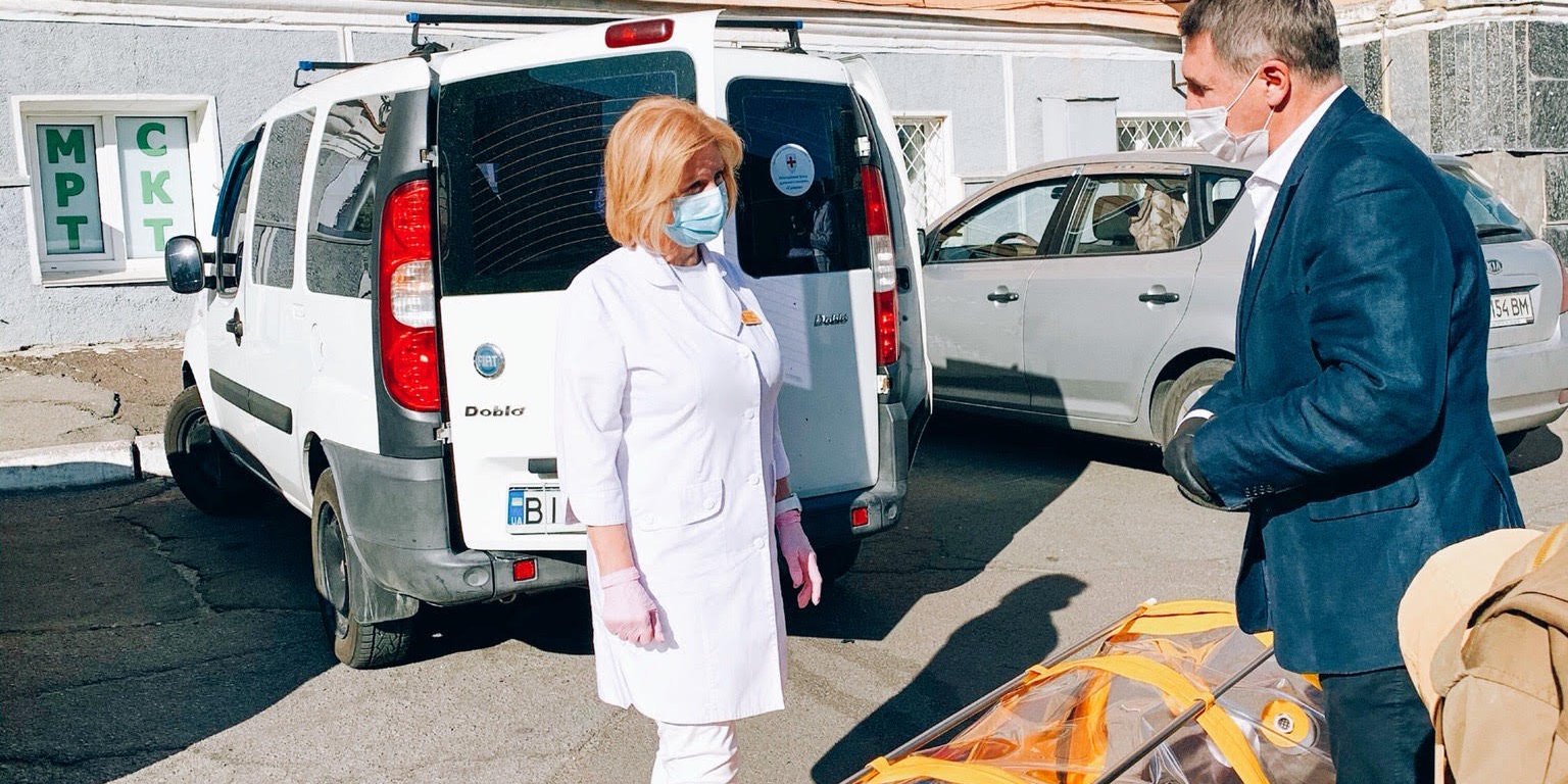 В&nbsp;одной из&nbsp;опорных больниц Киева заканчиваются койко-места (Фото: Людмила Антоненко via Facebook)