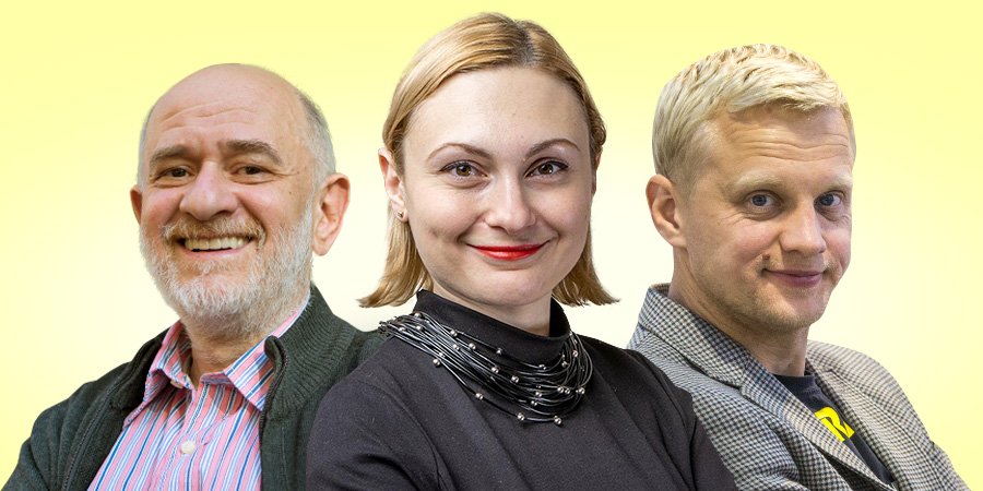 Олександр Ройтбурд, Євгенія Кравчук і Віталій Шабунін відповіли на Питання тижня НВ (Фото: Колаж НВ)