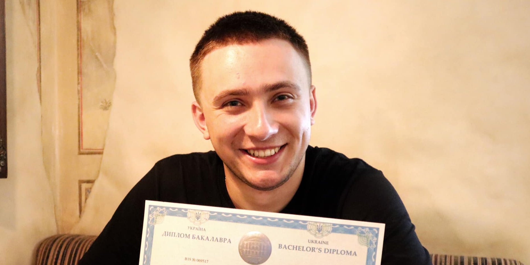 Активист Сергей Стерненко дал интервью НВ (Фото: Сергій Стерненко via Facebook)
