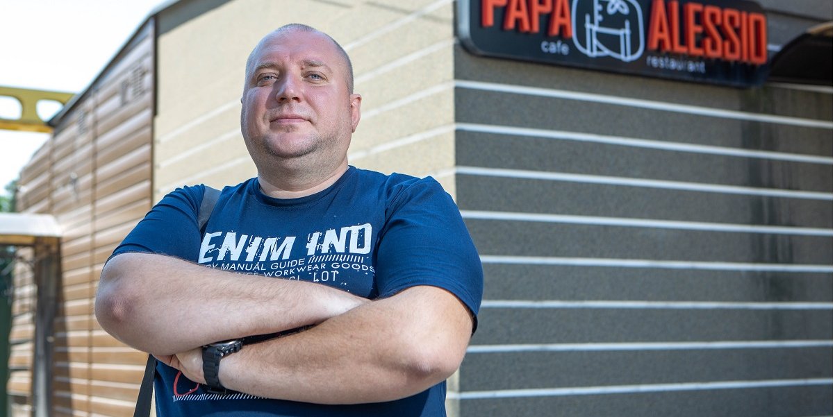 Андрей Оснач, шеф-повар, потерял работу во время коронакризиса (Фото: НВ)