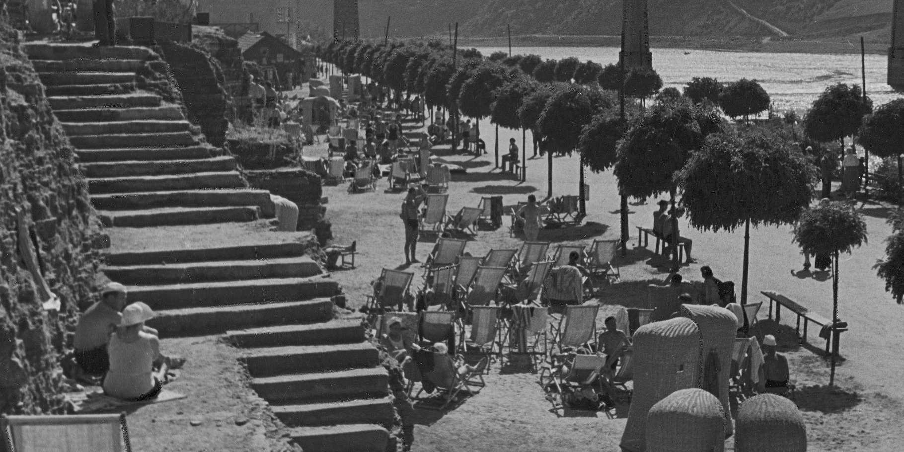 В 1920−1930-х годах Залещики принимали отдыхающих с конца апреля до середины октября. Фото 1930-х годов (Фото: NAC)
