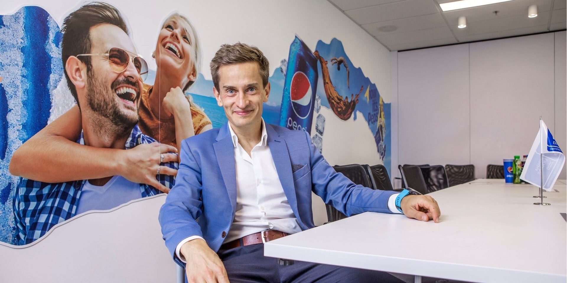 Марек Томалак: часть сотрудников PepsiСo в Украине будут работать дома до конца года (Фото: НВ)