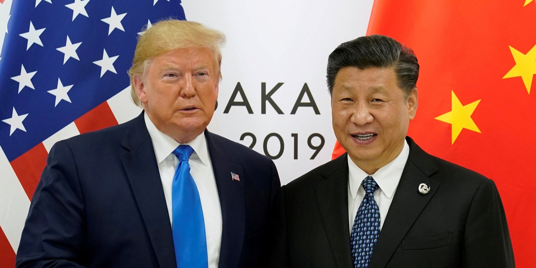 Лидеры США и Китая Дональд Трамп и Си Цзиньпин (Фото: REUTERS / Kevin Lamarque / File Photo)
