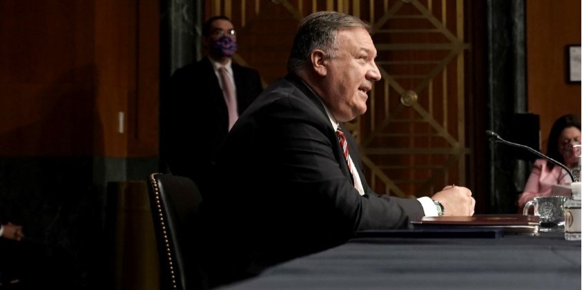 Госсекретарь США Майк Помпео (Фото: Greg Nash/Pool via REUTERS)