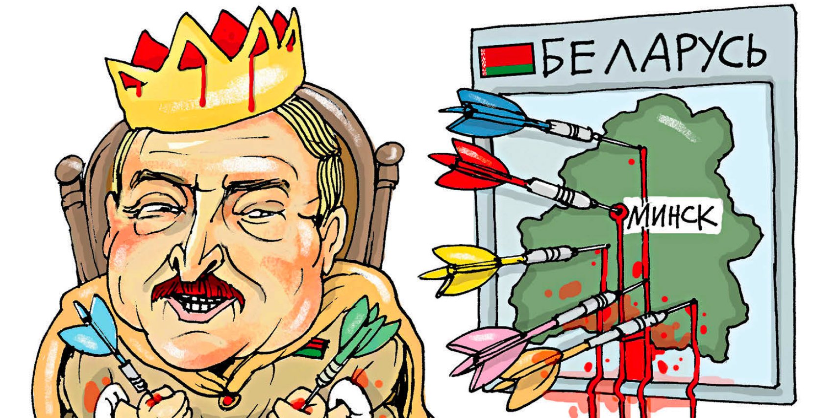 Режим Лукашенко жестоко подавляет протесты (Фото: НВ)