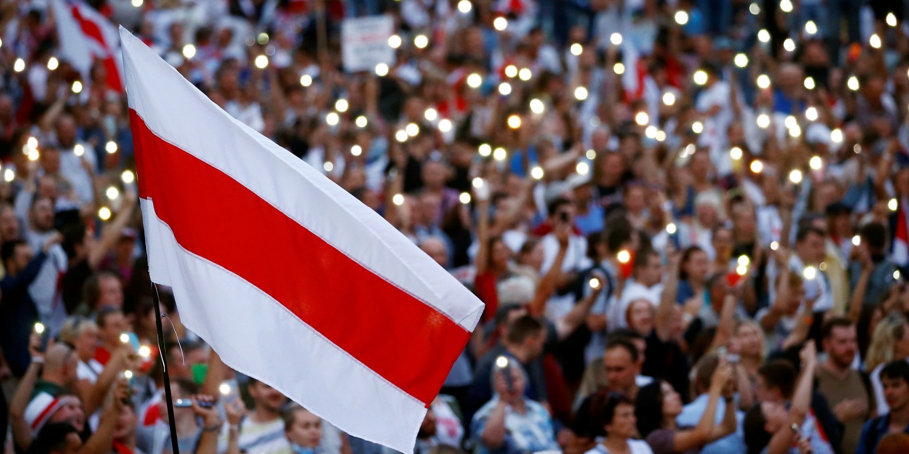 Протести проти режиму Лукашенка тривають вже другий тиждень (Фото: REUTERS / Vasily Fedosenko)