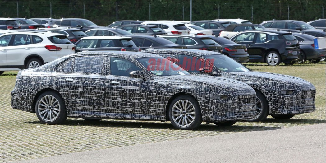Электрокар BMW 7 заметили на тестах (Фото: autoblog.com)