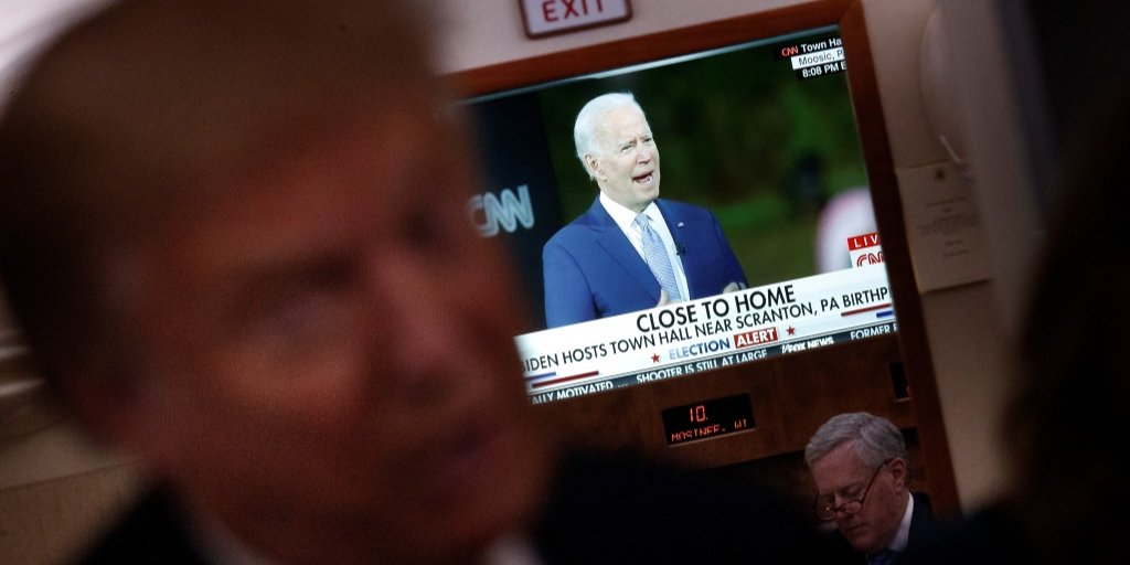 Джо Байден стал главным соперником Трампа на выборах-2020 (Фото: REUTERS/Tom Brenner)