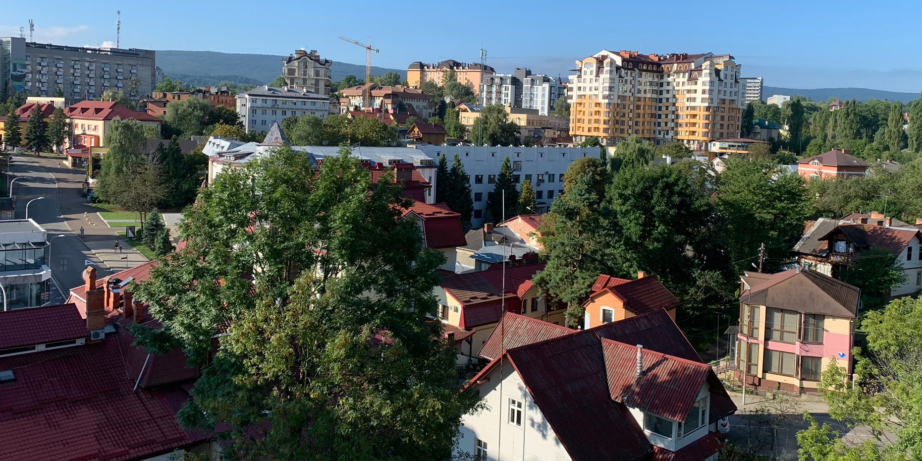 Вид на Трускавец (Фото: Александр Стрельников / НВ)