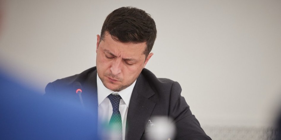 Глава Опоры обвинила Зеленского в нарушении международных стандартов проведения выборов (Фото: Пресс-служба Офиса президента)