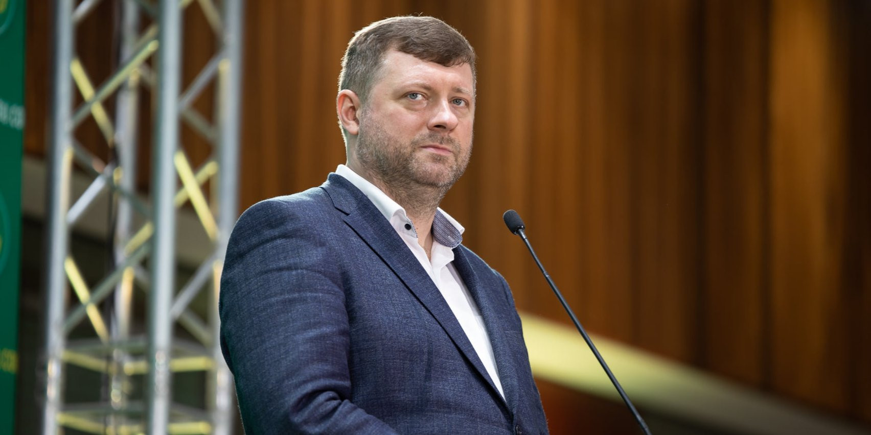 Глава партии Слуга народа Александр Корниенко (Фото: Слуга народу via Facebook)