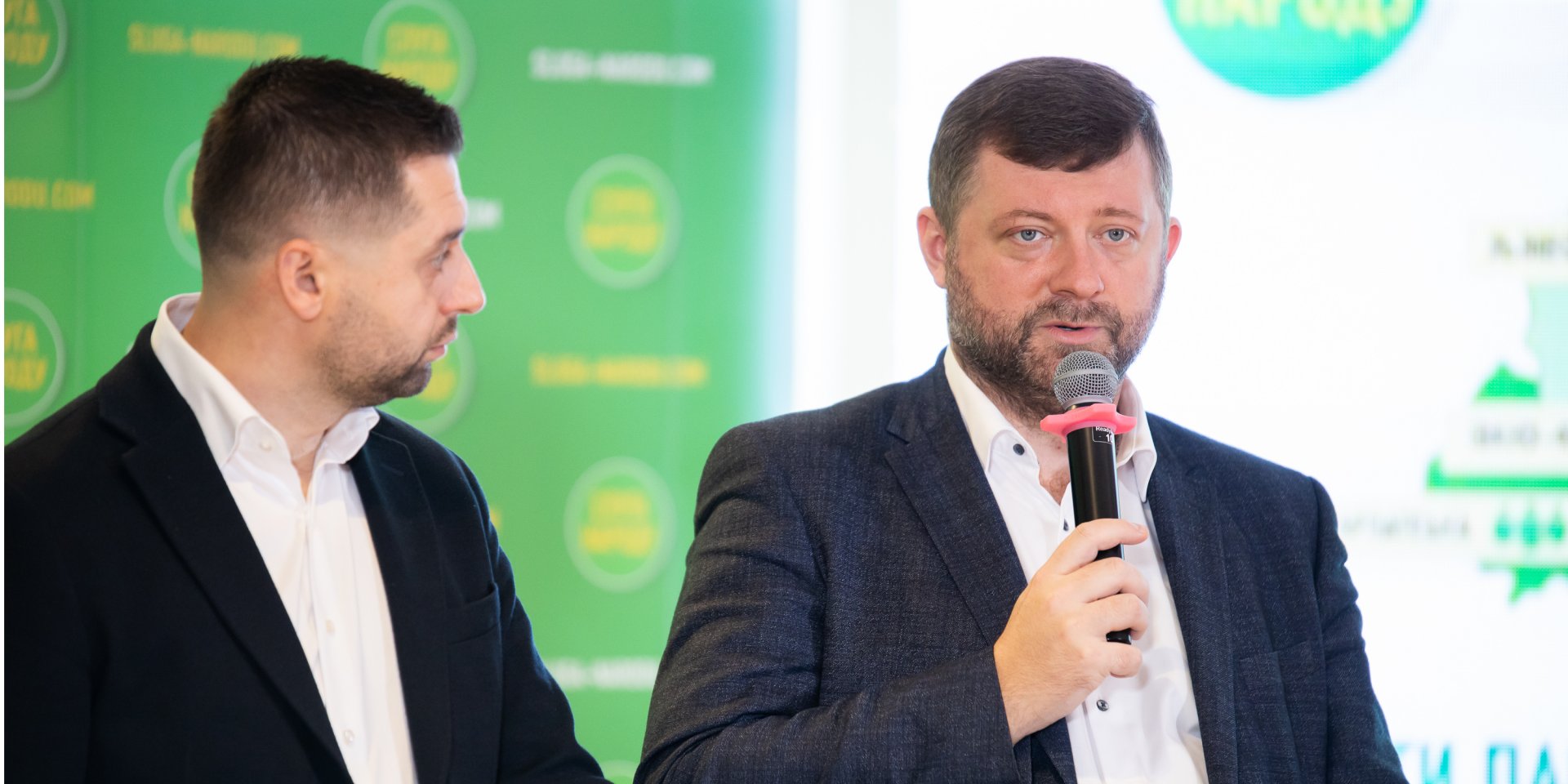 Давид Арахамия и Александр Корниенко о результатах местных выборов (Фото: НВ)