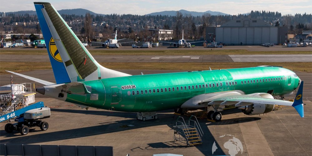 Boeing 737 MAX 8, построенный для МАУ (Фото: Woodys Aeroimages)