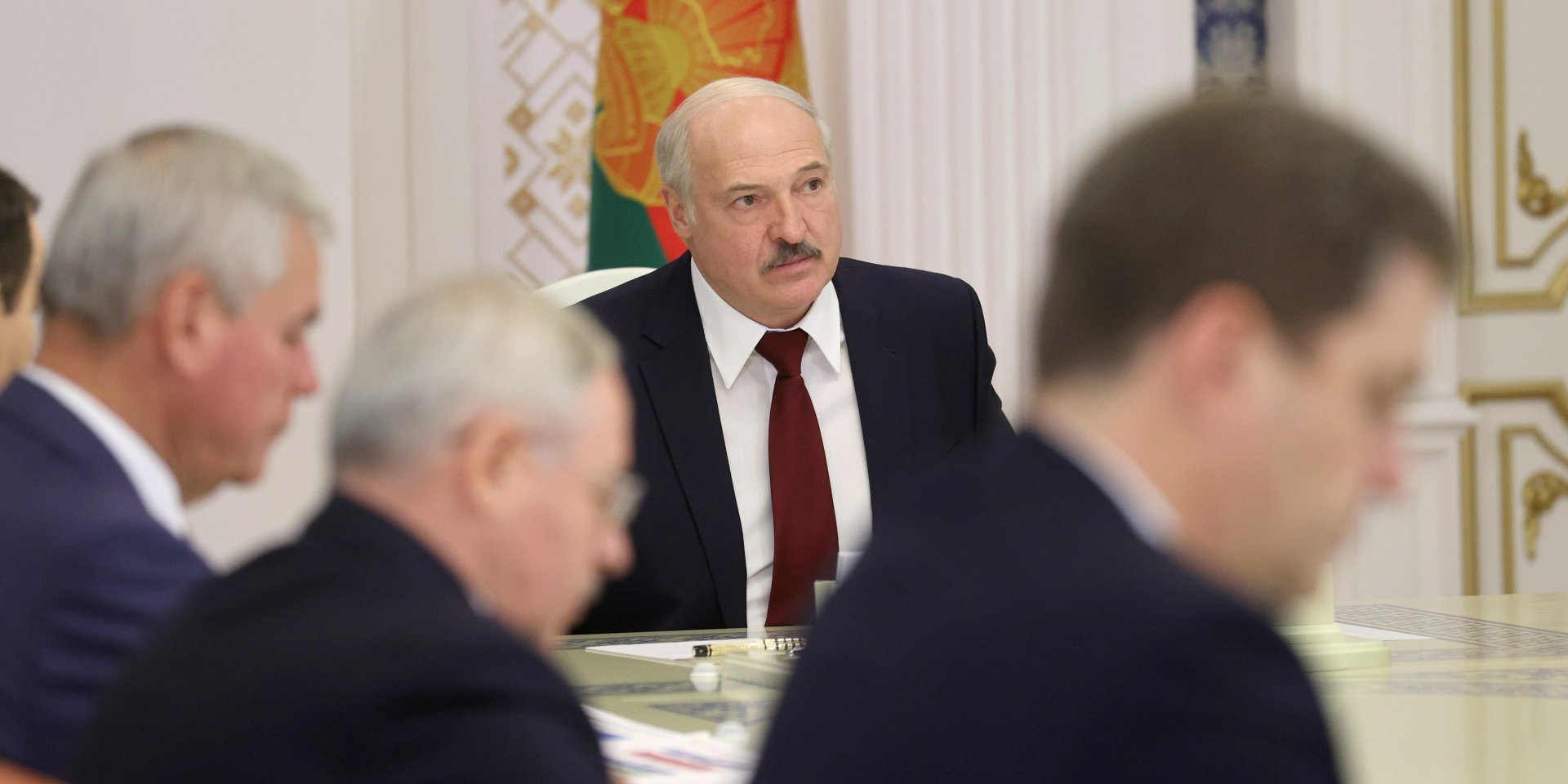 Александр Лукашенко, белорусский диктатор (Фото: Nikolai Petrov / BelTA / Handout via REUTERS)