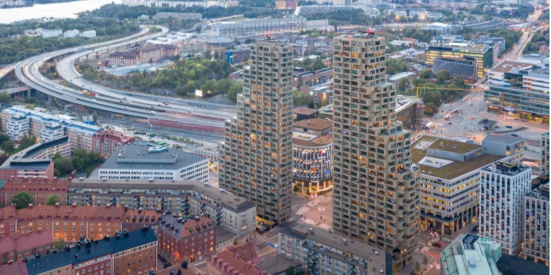 Комплекс Nora Tornen в Стокгольме — победитель премии The International Highrise Award (Фото: oma.eu)