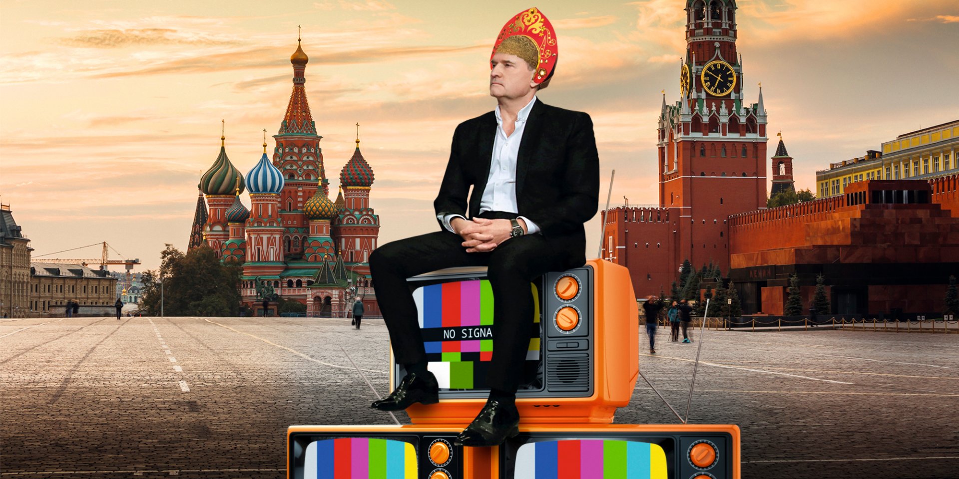 Медведчук опровергает наличие связи телеканалов «группы Козака» с Кремлем, хотя в ОП уверены в обратном (Фото: Коллаж НВ)