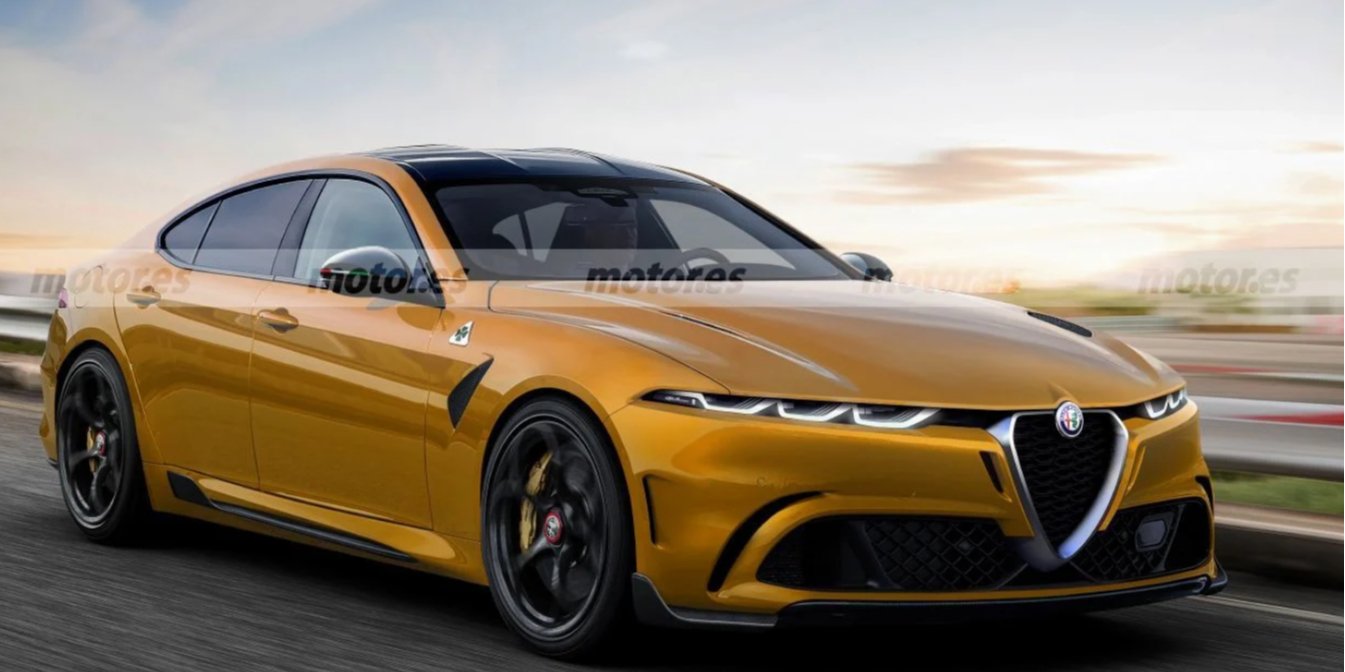Alfa Romeo разрабатывает новый большой седан (Фото: Motor ES)
