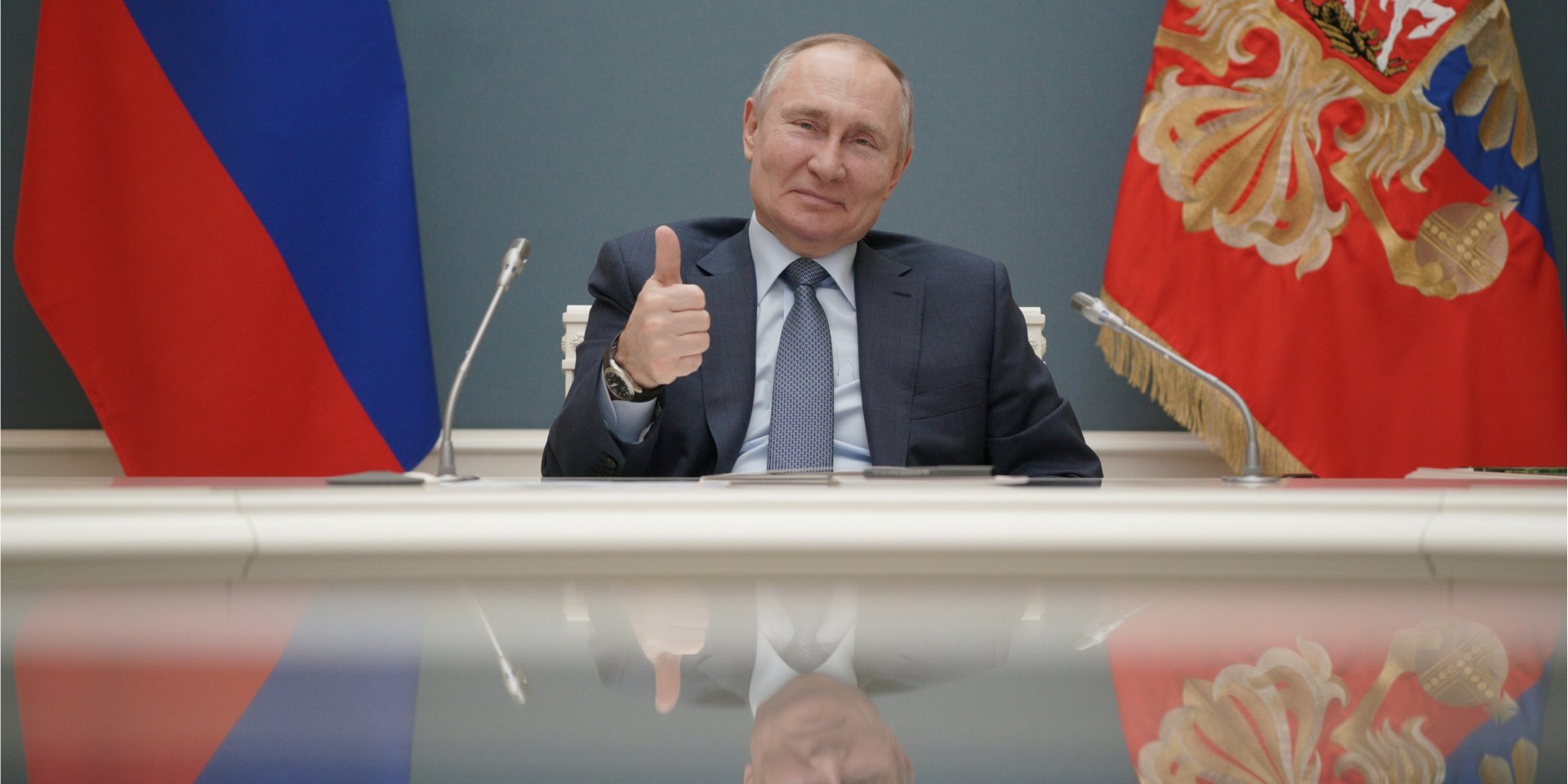 Нардеп от ОПЗЖ Юрий Бойко заявил, что у него нет данных о том, что президент РФ Владимир Путин — убийца (Фото: Sputnik / Alexei Druzhinin / Kremlin via REUTERS)