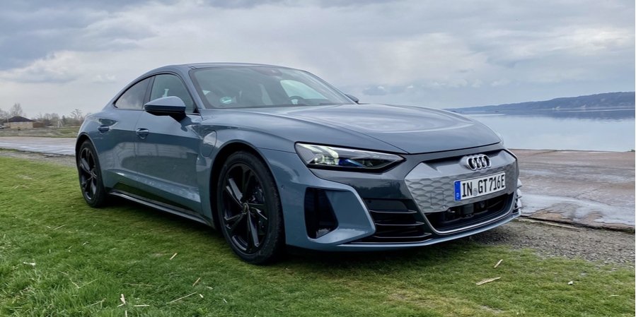 Audi e-tron GT — перше знайомство. Знято на Samsung Galaxy S21 Ultra (Фото: НВ)