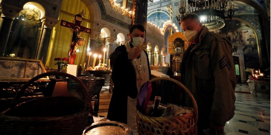 Как будут праздновать во Львове Вербное воскресенье и Пасху (Фото: Gleb Garanich/Reuters)