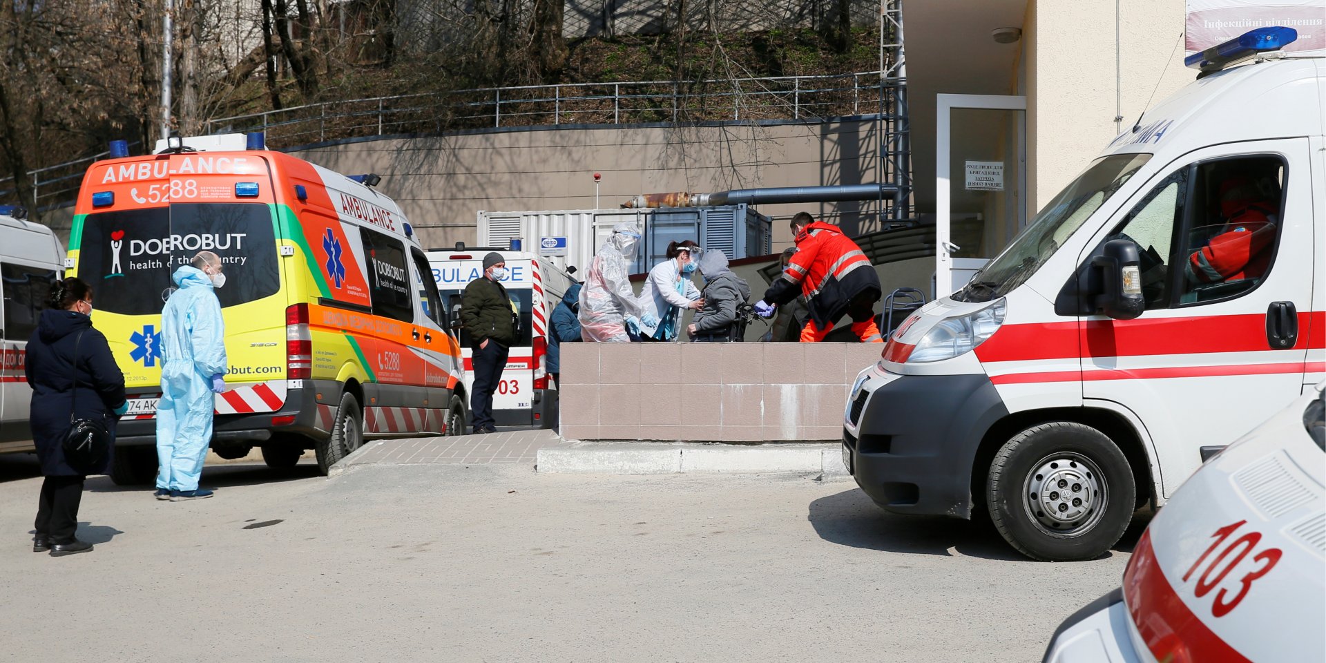 Коронавирус в Украине (Фото: REUTERS/Gleb Garanich)