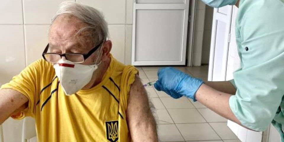 97-летний Леонид Станиславский является старейшим украинским теннисистом (Фото: МОЗ)