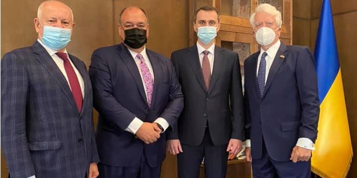 Ляшко встретился с Джимом Слаттером и его коллегами (Фото: Виктор Ляшко/Facebook)