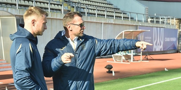 Роман Безус та Андрій Шевченко (Фото: УАФ)