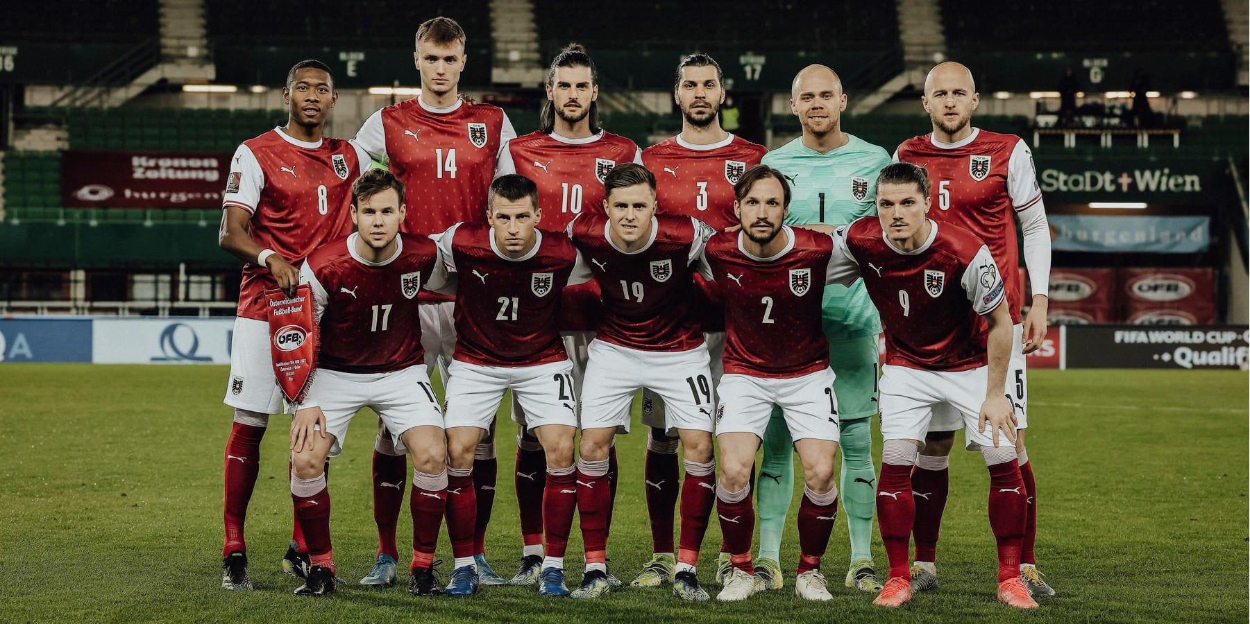 Заявка Австрії на Євро-2020 включає 26 гравців (Фото: Футбольна асоціація Австрії)