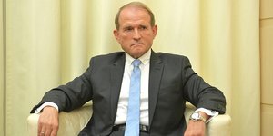 Виктор Медведчук во время поездки в Кремль, 6 октября 2020 года (Фото:kremlin.ru)