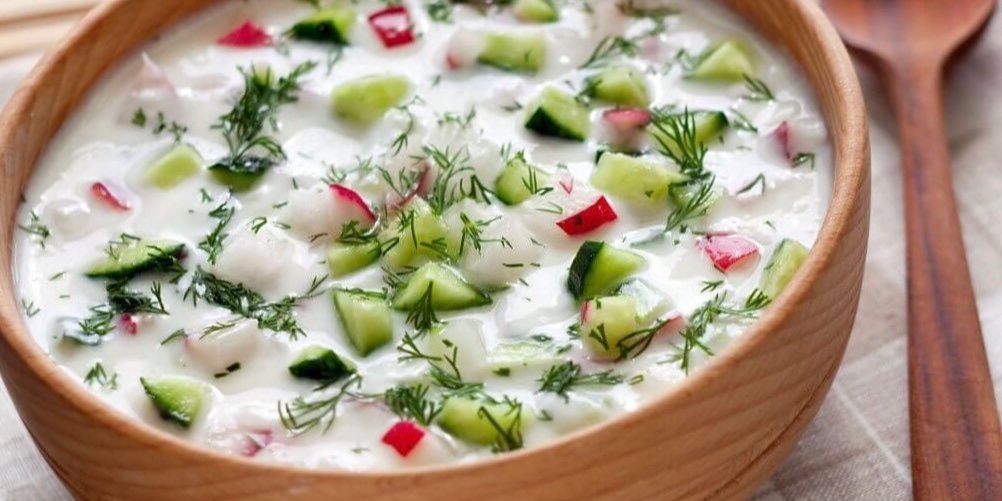 Окрошка на кефире (Фото: cooking_mag/instagram)