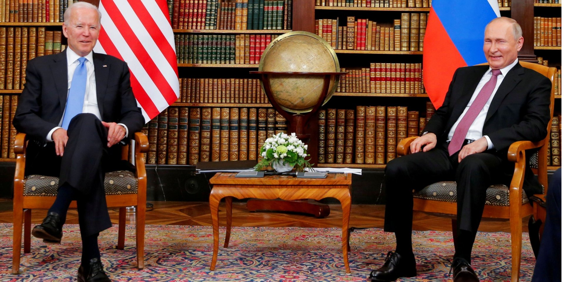 За словами президента США Джо Байдена у президента Росії Володимира Путіна немає нічого, крім ядерної зброї і нафти (Фото: REUTERS / Denis Balibouse)