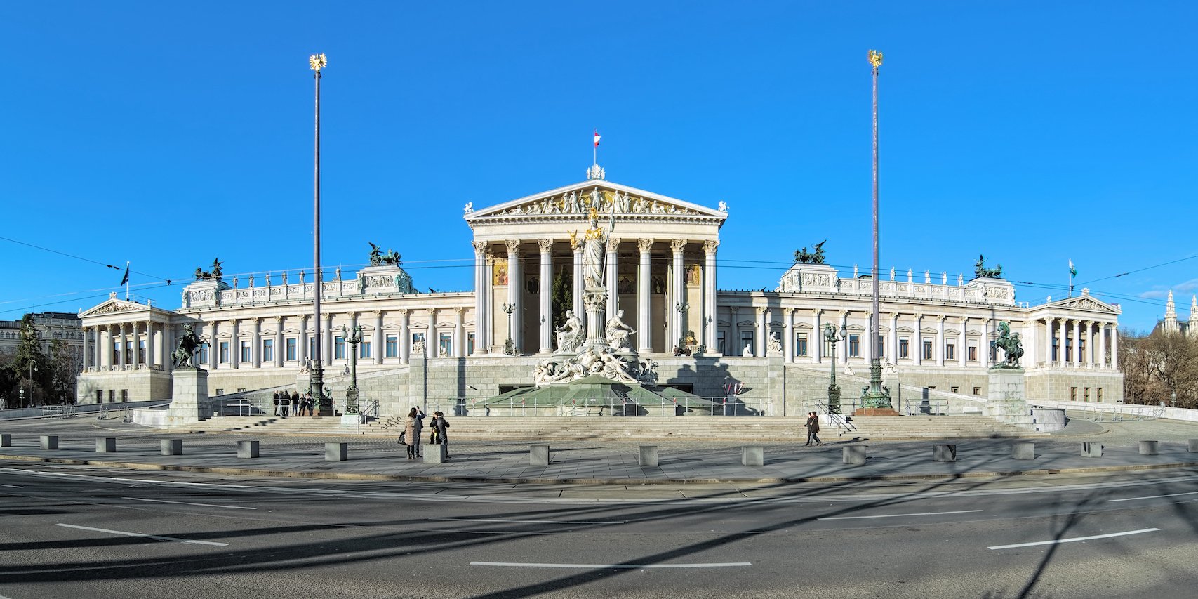 Вид на парламент Австрії (Фото: Depositphotos)