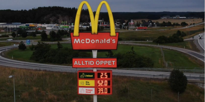 Активісти електричного транспорту стукають в McDonald’s вже не перший рік (Фото: скрін YouTube / McDonald’s Sverige)