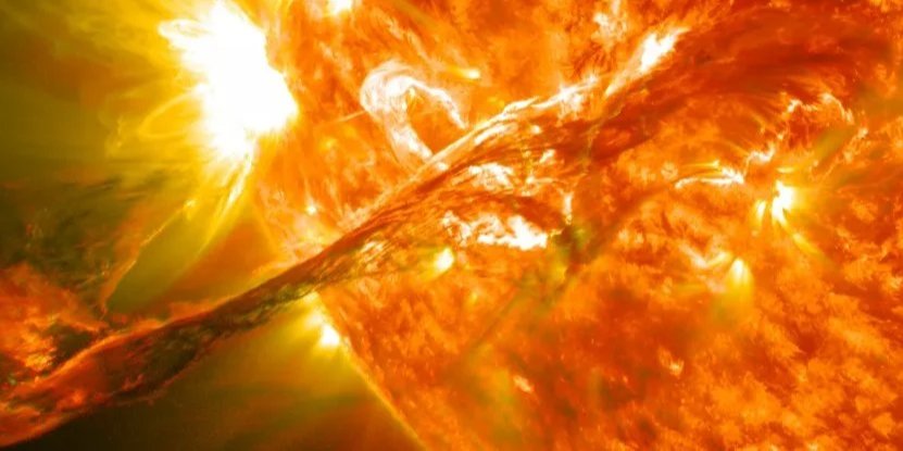 Вспышка на Солнце в августе 2012 года (Фото: NASA)
