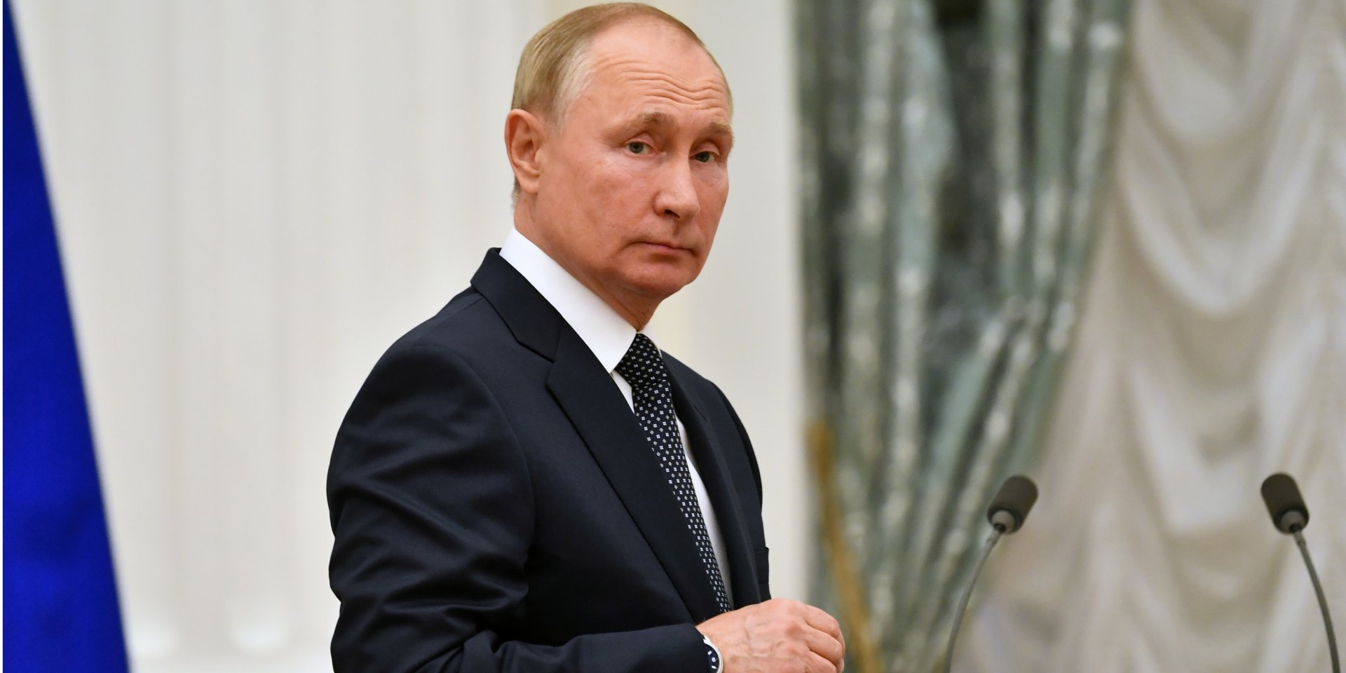 Владимир Путин пожаловался, что его огорчает то, что Джо Байден назвал его убийцей (Фото: Sputnik/Evgeny Biyatov/Kremlin via REUTERS)