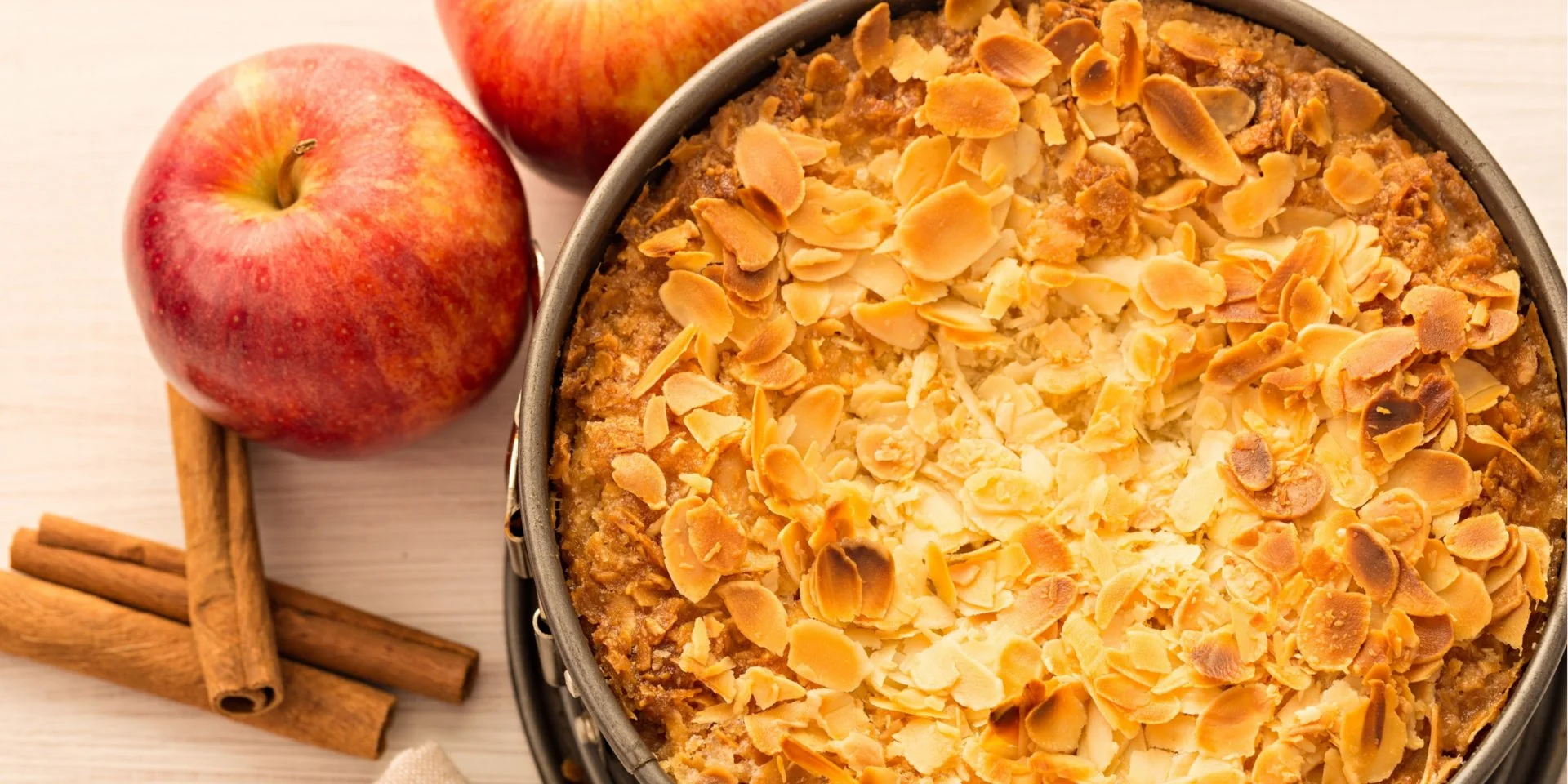 Насыпной яблочный пирог